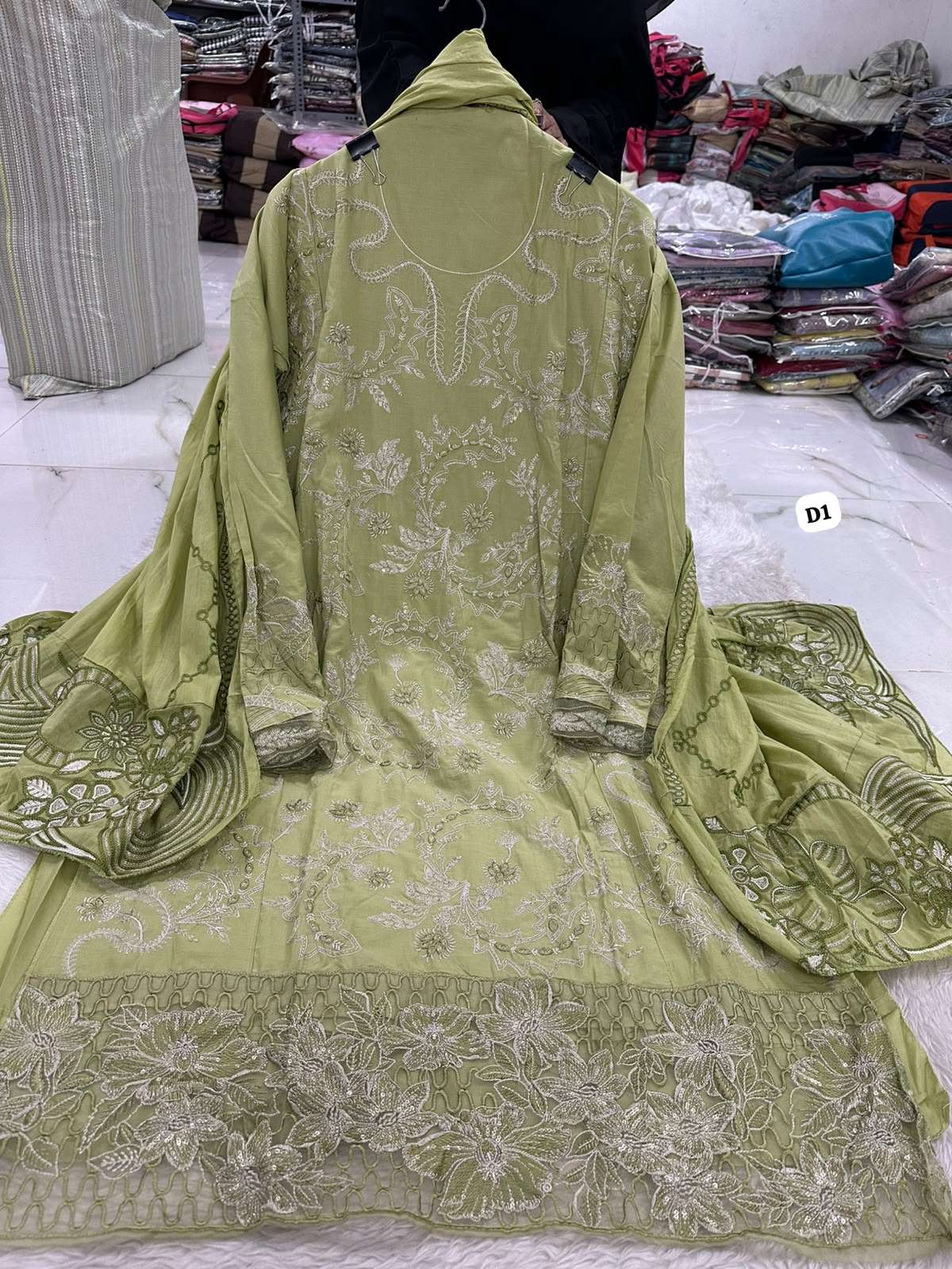 Falah Premium Party Wear Pure Cotton Collection Code - NOP55 By Falah Designer Suits